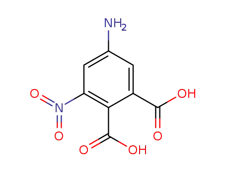 Molecular Structure of 89939-50-4 (3-Nitro-5-amino-phthalsaeure)