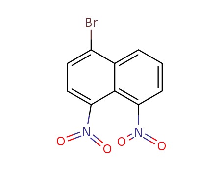 Molecular Structure of 4185-60-8 (1-bromo-4,5-dinitronaphthalene)
