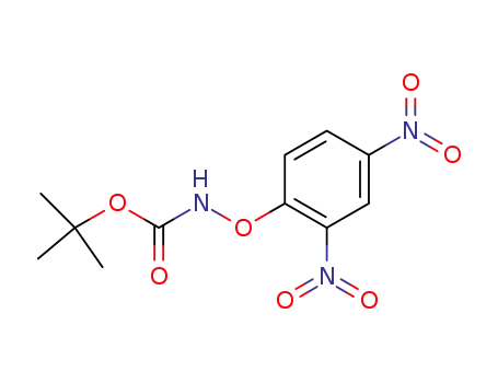 Molecular Structure of 17508-16-6 (tert-butyl (2,4-dinitrophenoxy)carbamate)