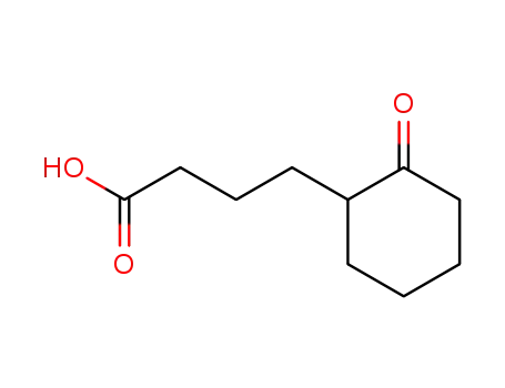 Molecular Structure of 1838-60-4 (Cyclohexanebutanoic acid, 2-oxo-)