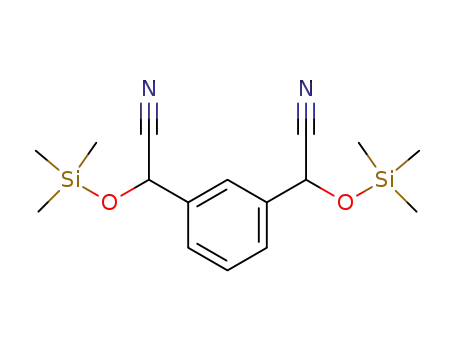 2-(3-{cyano[(trimethylsilyl)oxy]methyl}phenyl)-2-[(trimethylsilyl)oxy]acetonitrile