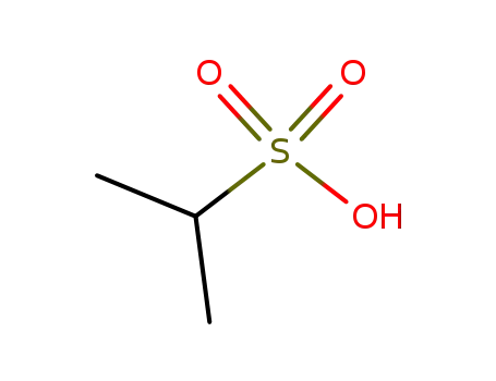 Molecular Structure of 14159-48-9 (propane-2-sulphonic acid)