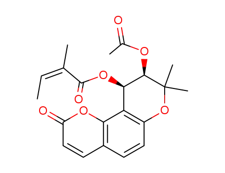 Molecular Structure of 13161-75-6 (pteryxin)