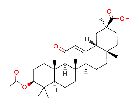 (3beta,20beta)-3-acetoxy-11-oxoolean-12-en-29-oic acid