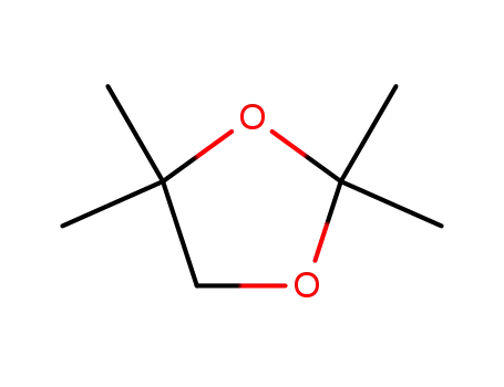 Molecular Structure of 13372-34-4 (2,2,4,4-tetramethyl-[1,3]dioxolane)