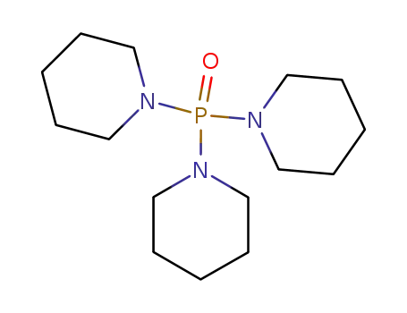 Molecular Structure of 4441-17-2 (1,1',1''-phosphinoylidynetripiperidine)