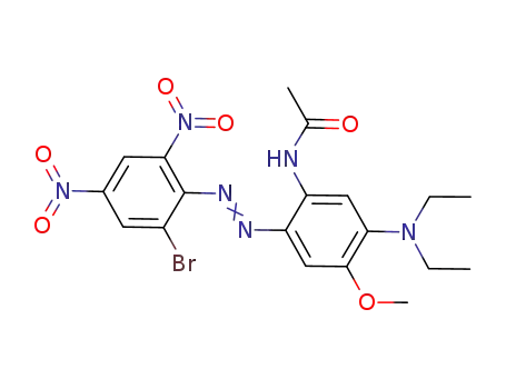 Molecular Structure of 56548-64-2 (Disperse Blue 291)