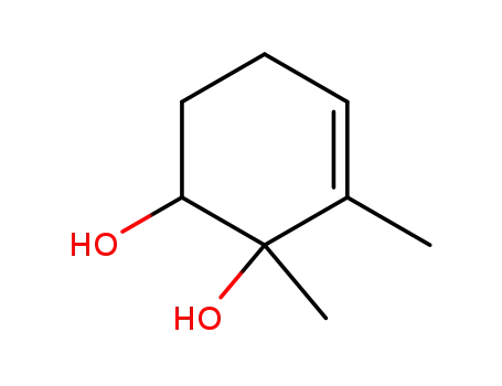 Molecular Structure of 869163-88-2 (2,3-dimethyl-cyclohex-3-ene-1,2-diol)