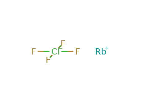 Molecular Structure of 15321-10-5 (rubidium tetrafluorochlorate(III))