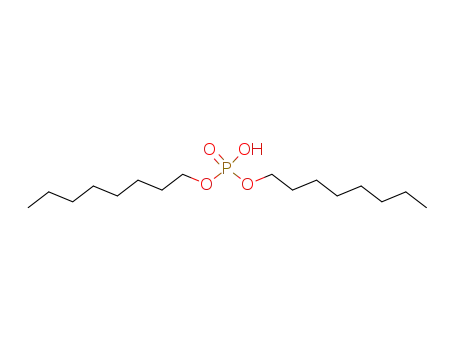 Molecular Structure of 3115-39-7 (dioctyl hydrogen phosphate)