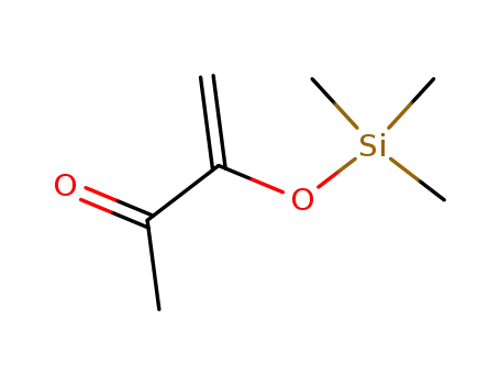 Molecular Structure of 42082-94-0 (3-Buten-2-one, 3-[(trimethylsilyl)oxy]-)