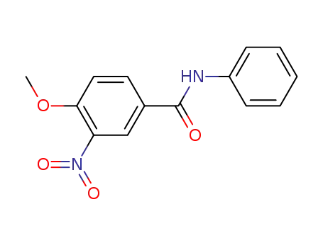 Molecular Structure of 97-32-5 (3-NITRO-4-METHOXYBENZANILIDE)