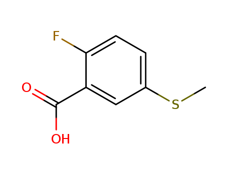 2-Fluoro-5-(Methylthio) Benzoic acid