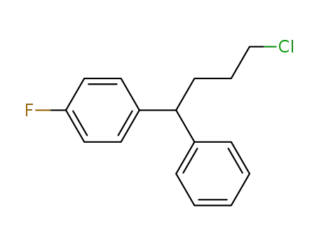 Molecular Structure of 3311-99-7 (1-(4-chloro-1-phenylbutyl)-4-fluorobenzene)