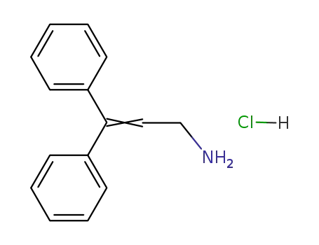 Molecular Structure of 55281-16-8 (3,3-diphenylprop-2-en-1-amine)