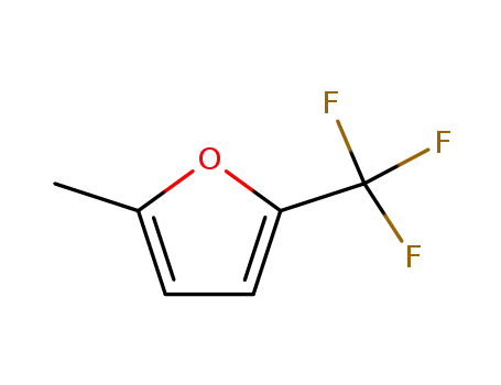 Molecular Structure of 17515-75-2 (2-Methyl-5-(trifluoromethyl)furan)