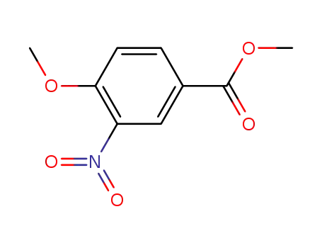 Molecular Structure of 40757-20-8 (METHYL 4-METHOXY-3-NITROBENZOATE)