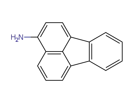 Molecular Structure of 2693-46-1 (3-Aminofluoranthene)