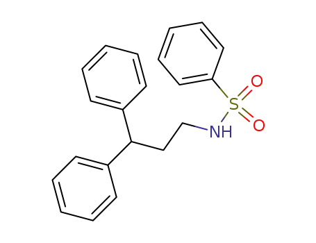 Molecular Structure of 28793-03-5 (3,3-Diphenyl-1-benzenesulfonamidopropane)