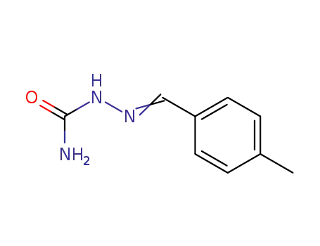 Molecular Structure of 3030-95-3 (4-methylbenzaldehyde semicarbazone)