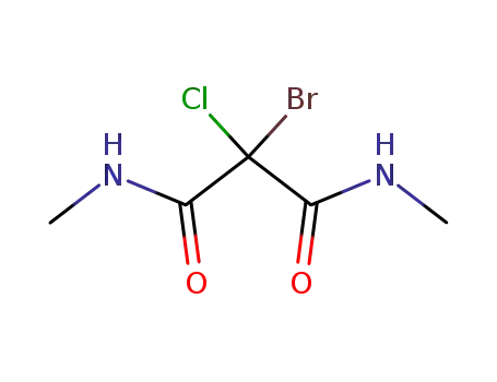 2-Bromo-2-chloro-N,N'-dimethylmalonamide