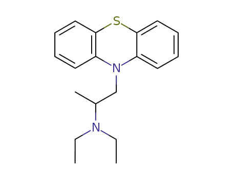 Molecular Structure of 522-00-9 (ETHOPROPAZINE)