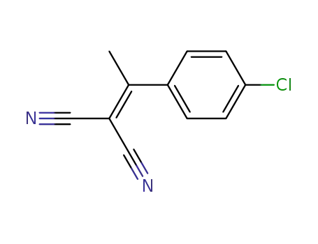 Molecular Structure of 3111-60-2 (2-[1-(4-CHLOROPHENYL)ETHYLIDENE]MALONONITRILE)