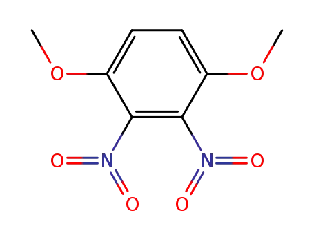 Molecular Structure of 6945-76-2 (1,4-dimethoxy-2,3-dinitrobenzene)