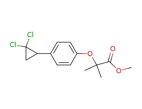 methyl 2-(4-(2,2-dichlorocyclopropyl)phenoxy)-2-methylpropanoate