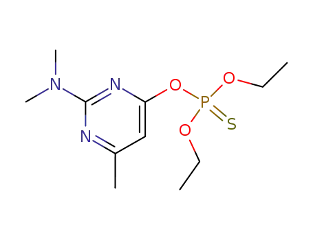 Molecular Structure of 5221-49-8 (PYRIMITATE)