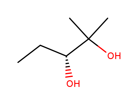 Molecular Structure of 105616-53-3 (2,3-Pentanediol, 2-methyl-, (R)-)