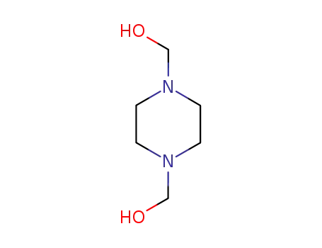 Molecular Structure of 3312-58-1 (piperazine-1,4-dimethanol)