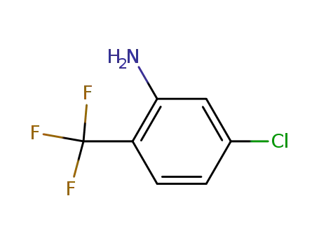 Molecular Structure of 445-14-7 (2-AMINO-4-CHLOROBENZOTRIFLUORIDE)