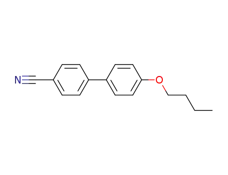 Molecular Structure of 52709-87-2 (4-Butoxy-[1,1'-biphenyl]-4'-carbonitrile)