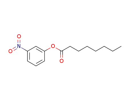 Octanoic acid 3-nitro-phenyl ester