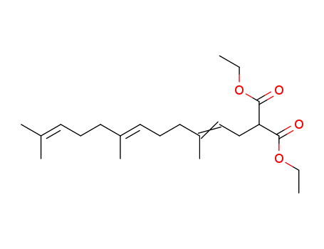 3,7,11-Trimethyl-2,6,10-dodecatrienylmalonic acid diethyl ester