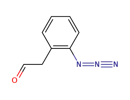 Molecular Structure of 78480-05-4 (Benzeneacetaldehyde, 2-azido-)