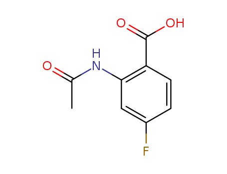 2-ACETAMIDO-4-FLUOROBENZOIC ACID