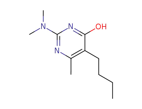 Molecular Structure of 5221-53-4 (DIMETHIRIMOL)