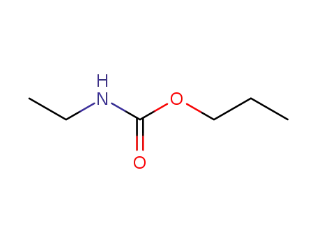 Molecular Structure of 39054-40-5 (1-propyl ethylcarbamate)