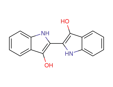 Molecular Structure of 6537-68-4 ([2,2'-Bi-1H-indole]-3,3'-diol)