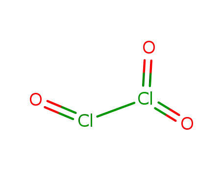 Molecular Structure of 17496-59-2 (chlorine trioxide)