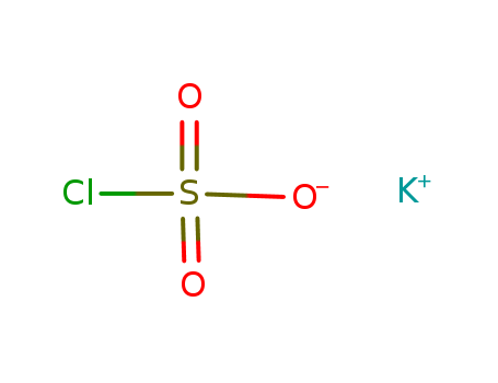 Molecular Structure of 19744-14-0 (Chlorosulfuric acid, potassium salt)