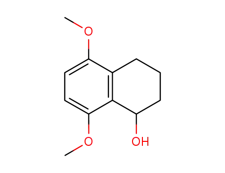 Molecular Structure of 4676-60-2 (1-Naphthalenol, 1,2,3,4-tetrahydro-5,8-dimethoxy-)