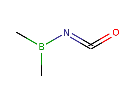Molecular Structure of 4426-16-8 (see Borane,isocyanatodimethyl- )