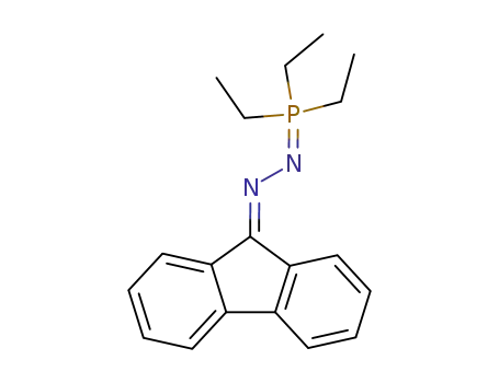 Molecular Structure of 861373-39-9 (fluoren-9-ylidene-triethylphosphoranylidene-hydrazine)