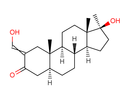 434-07-1,Oxymetholone,5a-Androstan-3-one,17b-hydroxy-2-(hydroxymethylene)-17-methyl- (6CI,8CI);17-Beta-Hydroxy-2-hydroxymethylene-17-alpha-methyl-3-androstanone;17a-Methyl-2-hydroxymethylene-17-hydroxy-5a-androstan-3-one;17b-Hydroxy-2-(hydroxymethylene)-17a-methyl-5a-androstan-3-one;2-Hydroxymethylene-17a-methyl-17b-hydroxy-3-androstanone;2-Hydroxymethylene-17a-methylandrostan-17b-ol-3-one;2-Hydroxymethylene-17b-hydroxy-17a-methyl-5a-androstan-3-one;Adroyd;Anadrol;Anapolan 50;Anapolon;Anasteron;Anasteronal;Anasterone;Becorel;C.I. 406;HMD;NSC-26198;Nastenon;Oxymethenolone;Pardroyd;Plenastril;Protanabol;Roboral;Synasteron;Synasteron 50;fiberdrum or foil bag;Androstan-3-one,17-hydroxy-2-(hydroxymethylene)-17-methyl-, (5a,17b)-;