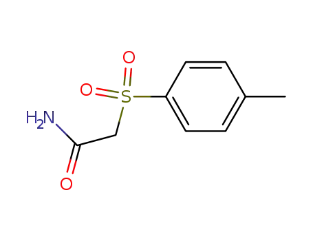 Molecular Structure of 52345-47-8 (2-((4-METHYLPHENYL)SULFONYL)ETHANAMIDE)
