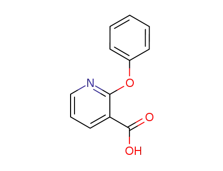 Molecular Structure of 35620-71-4 (2-Phenoxynicotinic acid)
