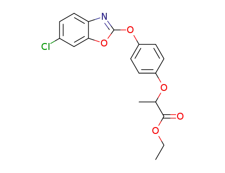 Molecular Structure of 66441-23-4 (FENOXAPROP-P-ETHYL)